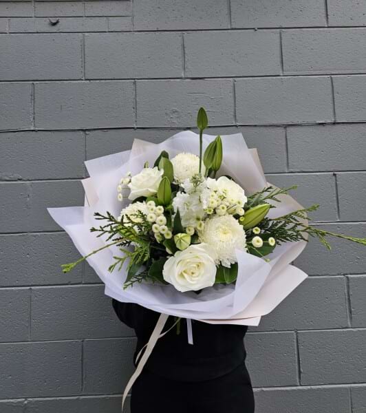 Botanical Bliss - White & Green Bouquet